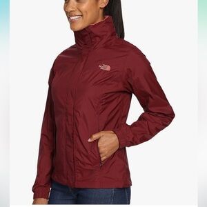The North Face Women's Resolve Jacket, Deep Garnet Red, Small